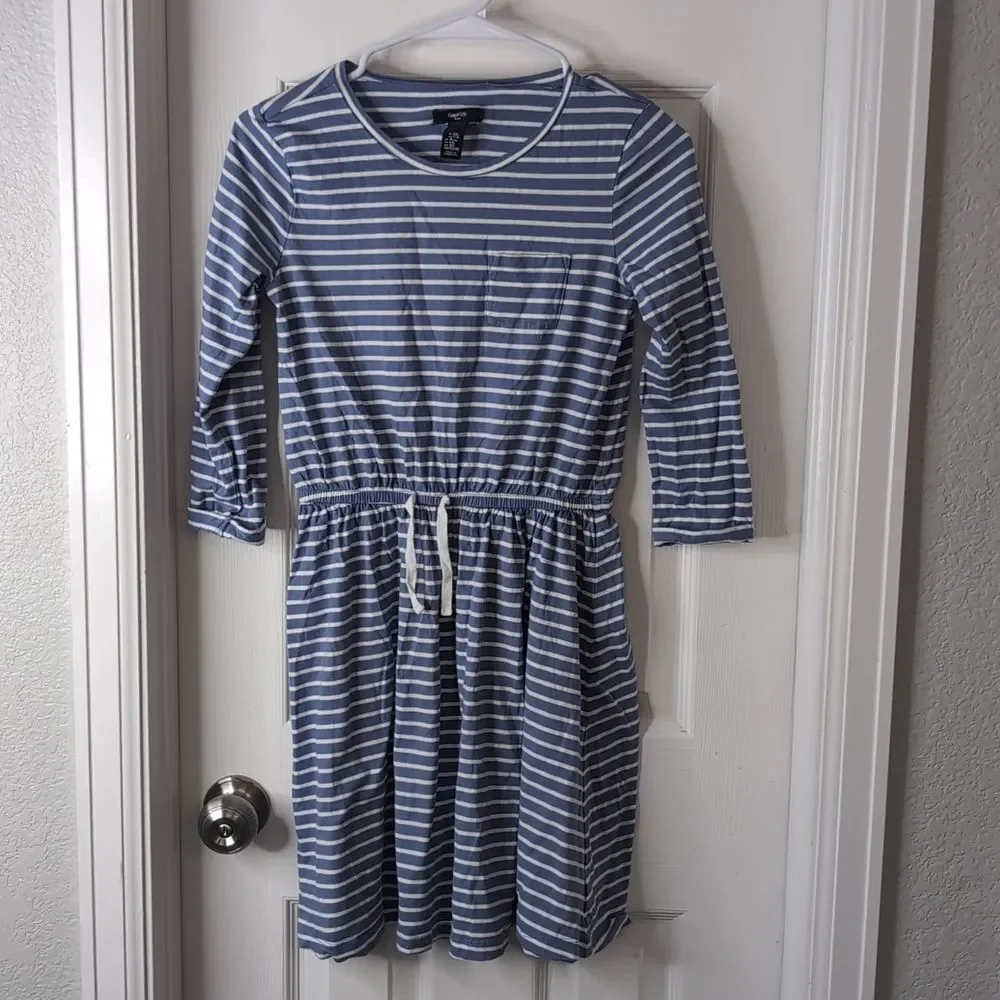 GAP kids dress striped nautical cotton size XXL
